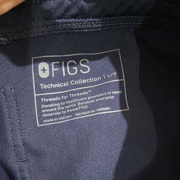Navy Figs cargo pants joggers - Picture 3 of 3